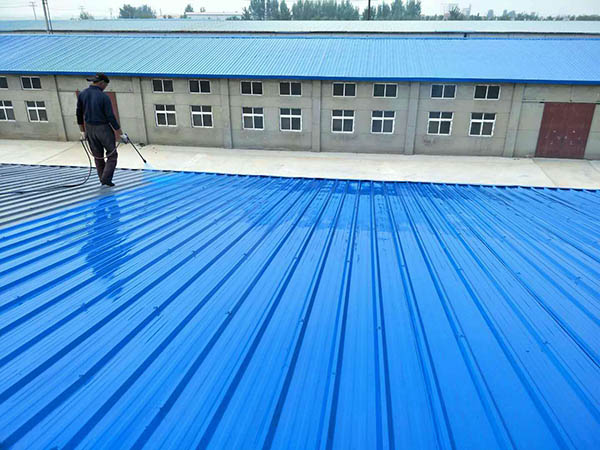 江汉石油管理局 彩钢瓦喷漆翻新工业厂房、仓库